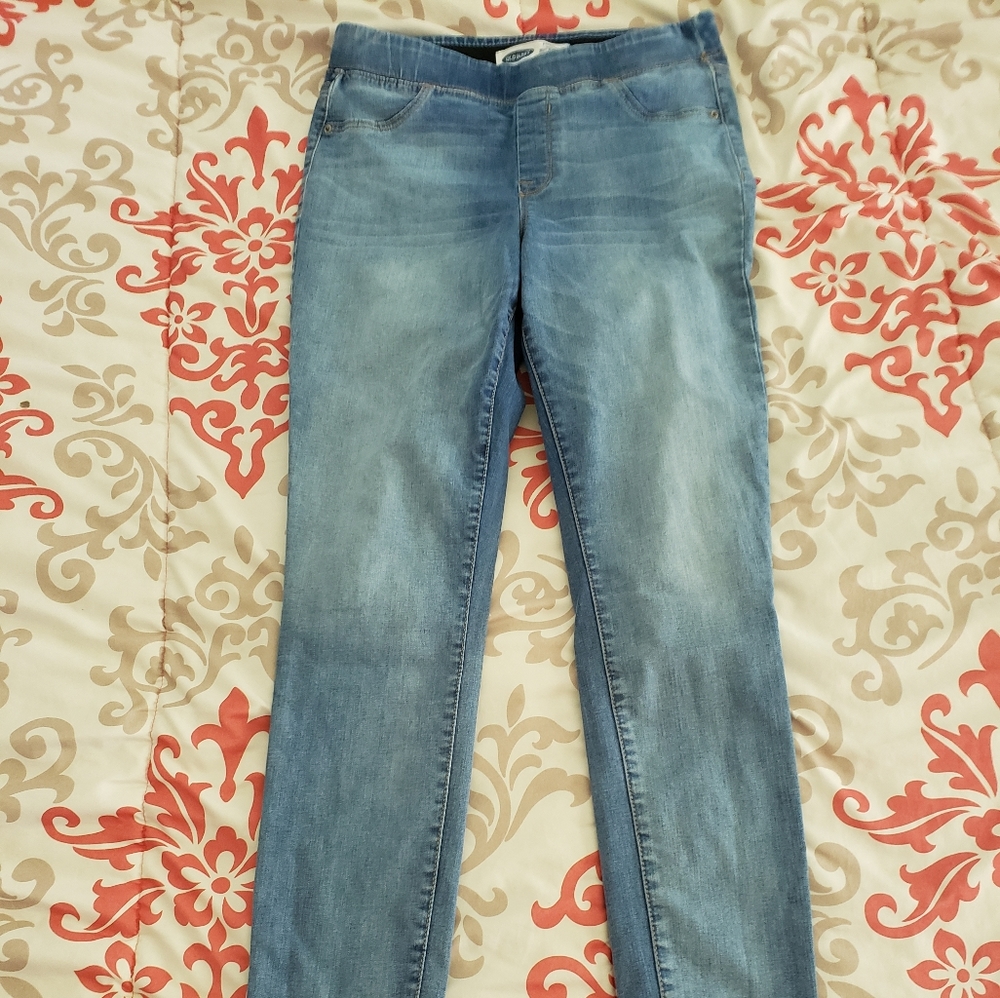 Old Navy Rockstar Jeggings Built in Sculpt 10 Tall